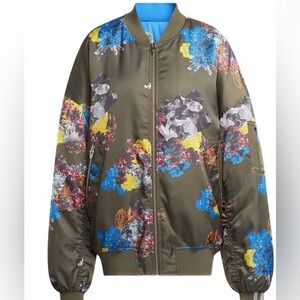 adidas Multicolor Floral Bomber Jacket